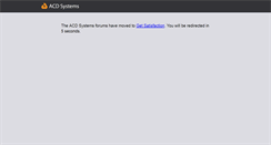 Desktop Screenshot of community.acdsee.com